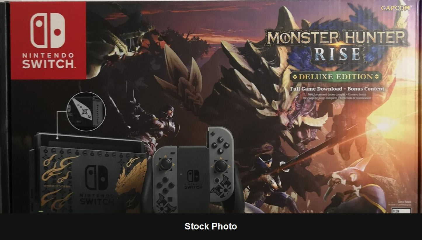 Nintendo Switch Monster Hunter Rise Edition - Console
