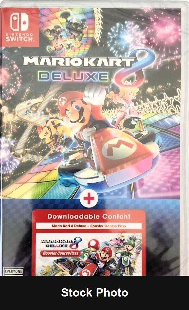 Mario Kart 8 Deluxe + Booster Course Pass - Nintendo Switch