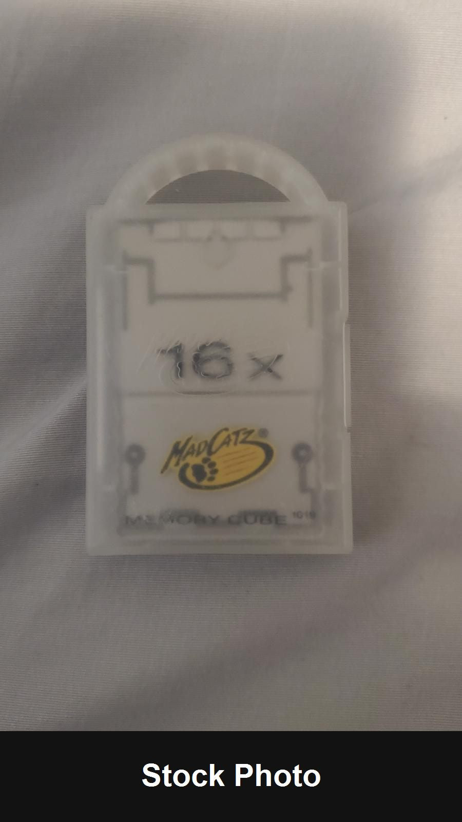 Madcatz Memory Cube 1019 16x (Gamecube) - Nintendo Accessories