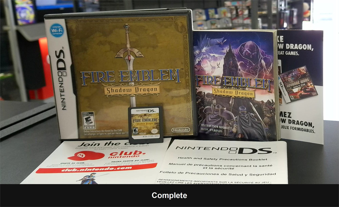 Fire Emblem Shadow Dragon - Nintendo DS