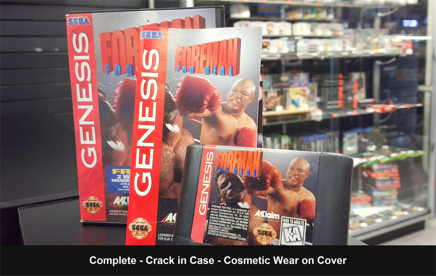 Foreman For Real - Sega Genesis