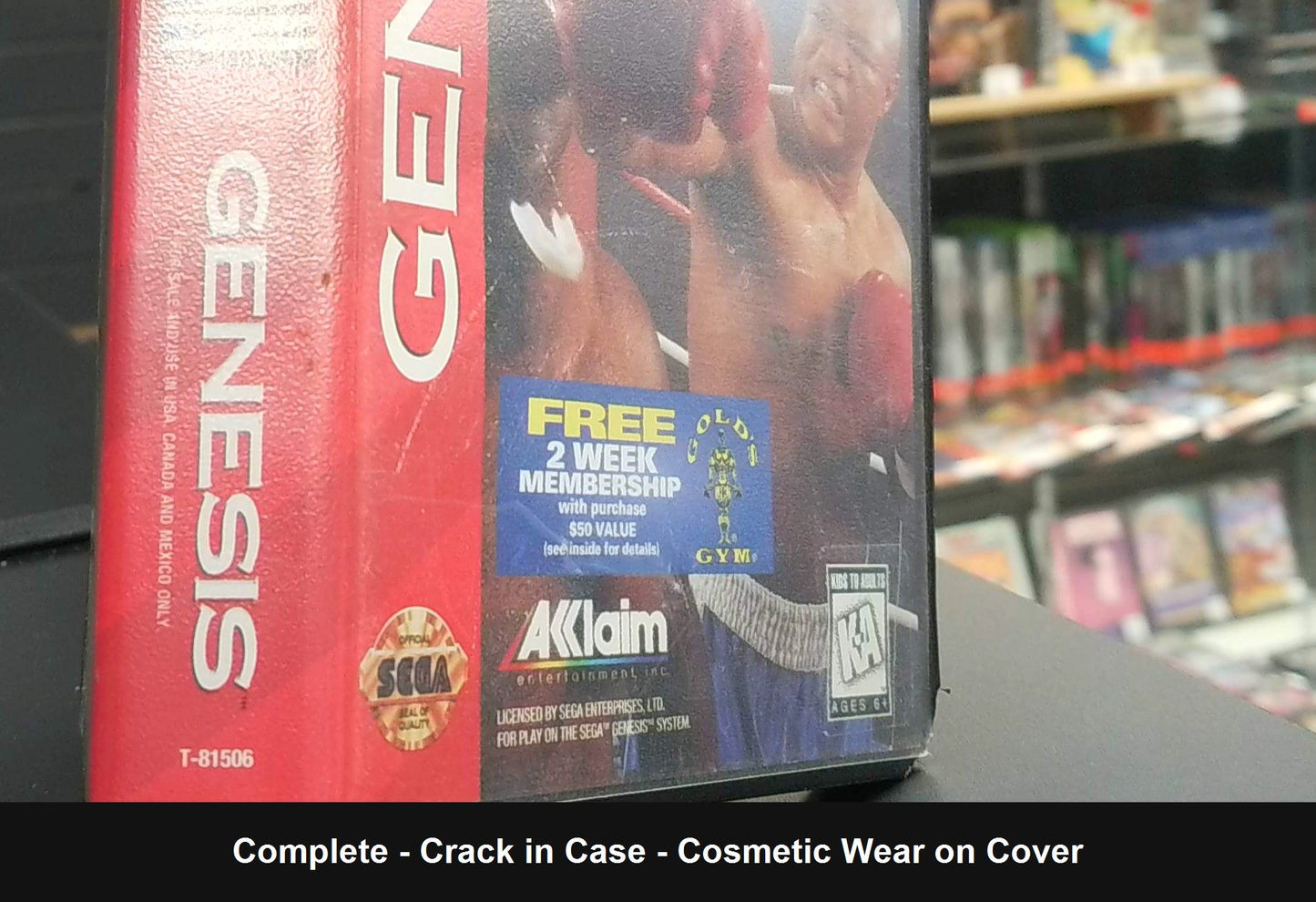 Foreman For Real - Sega Genesis