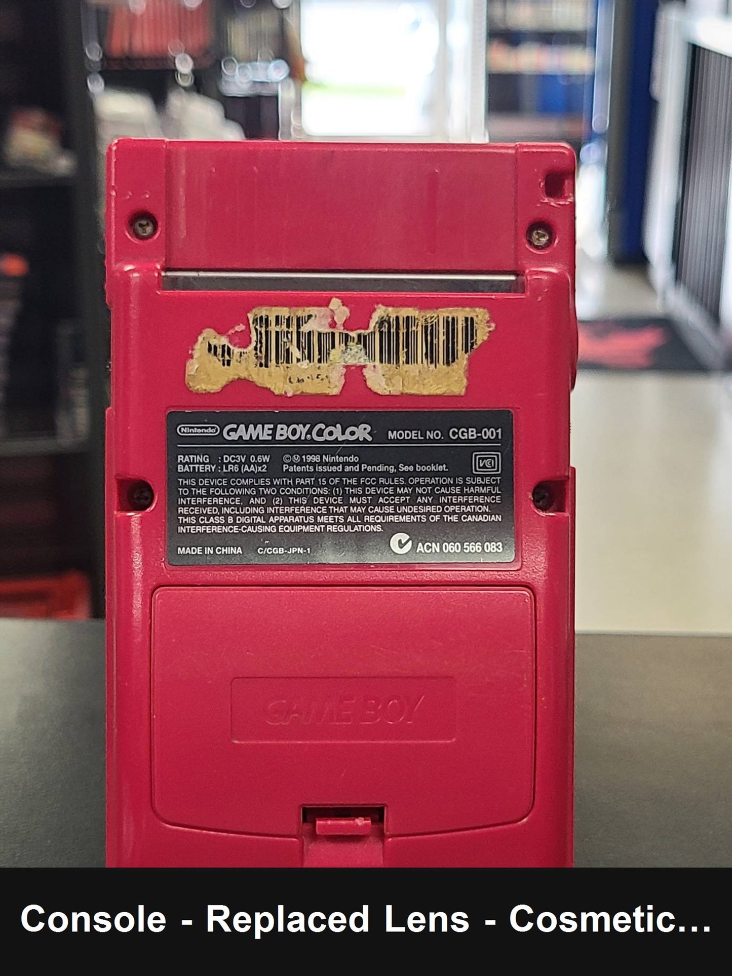 Game Boy Color Berry - Console