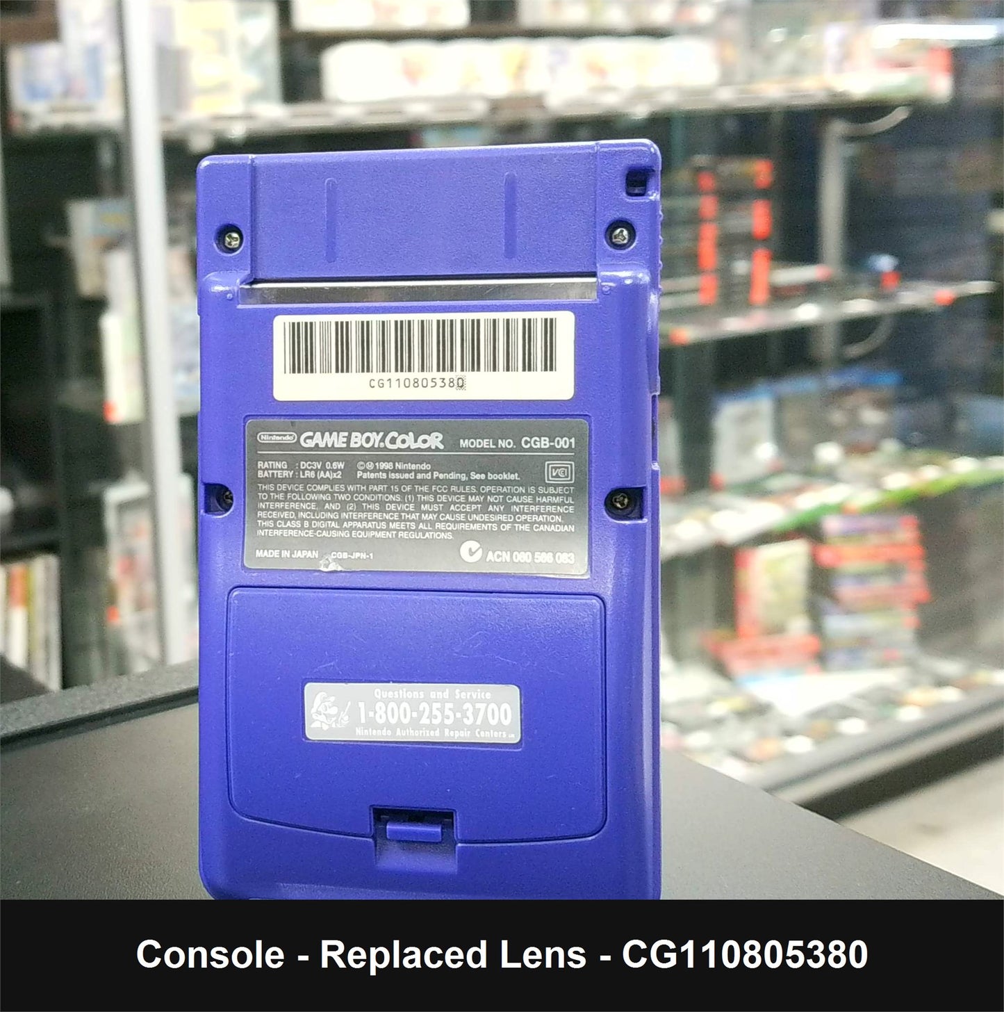Game Boy Color Grape - Console