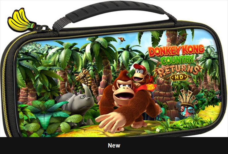 Game Traveler Deluxe Case for Nintendo Switch: Donkey Kong Country Returns Case (New) - Nintendo Accessories