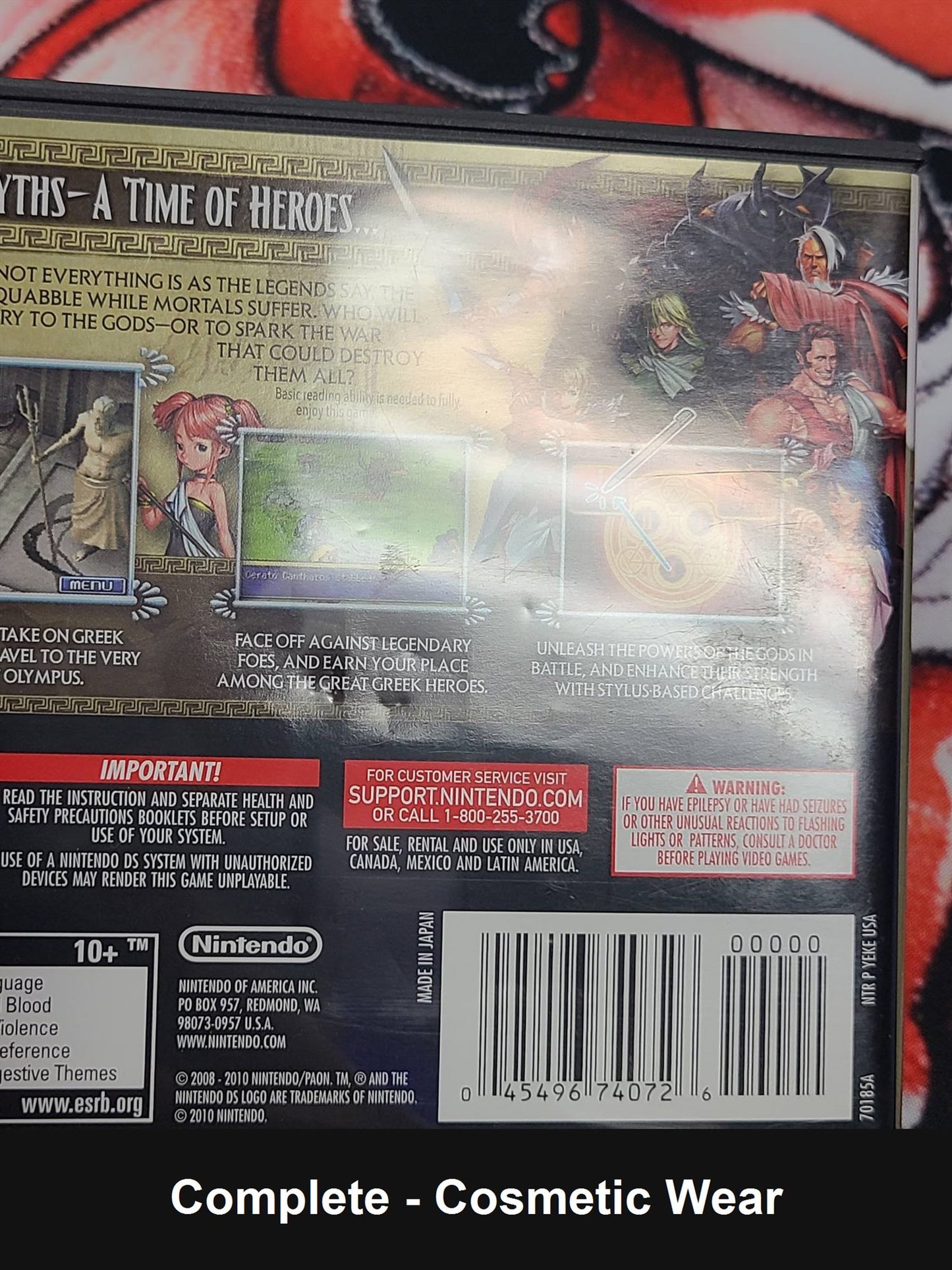 Glory of Heracles - Nintendo DS