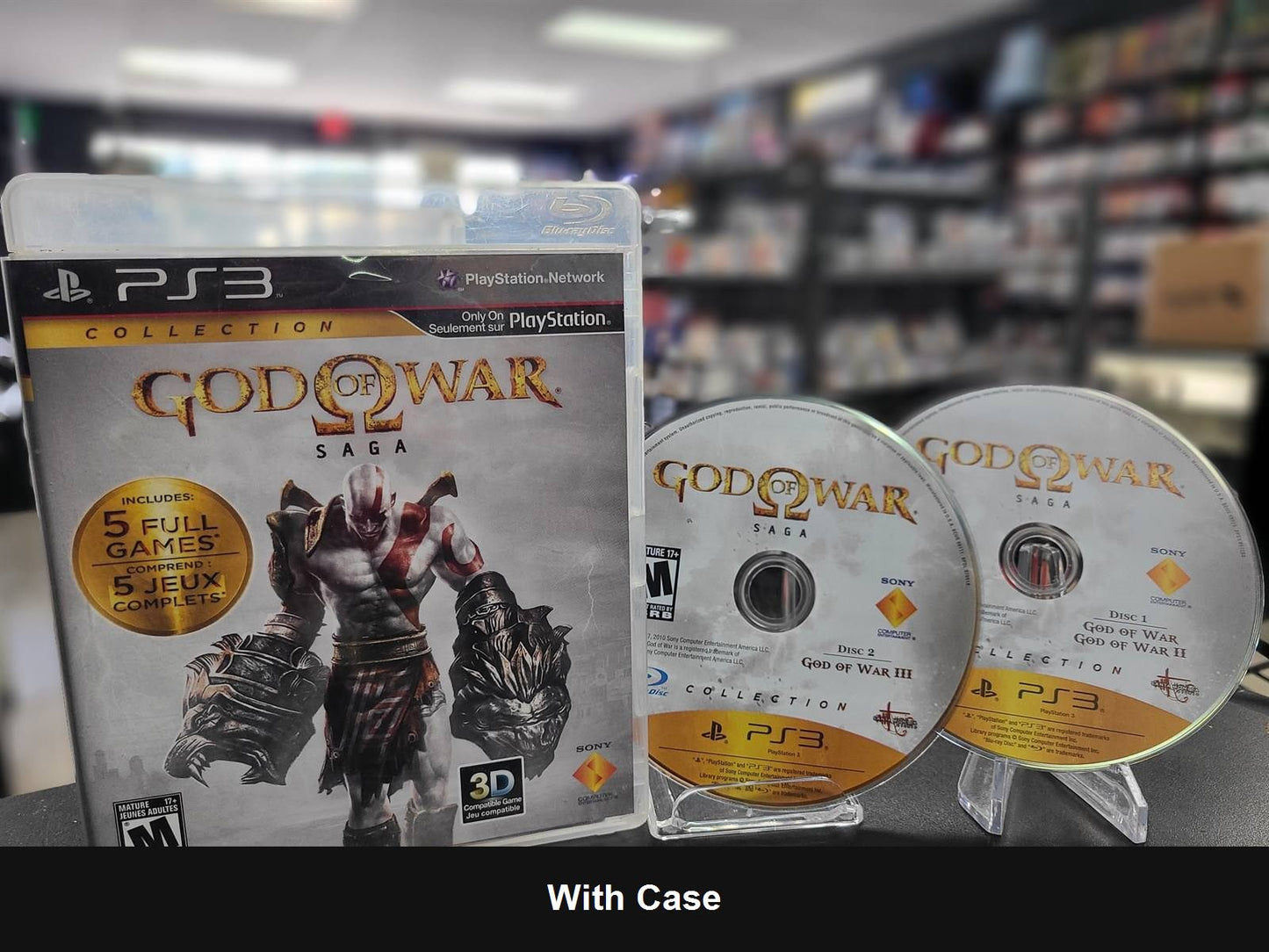God of War Saga Dual Pack - PlayStation 3