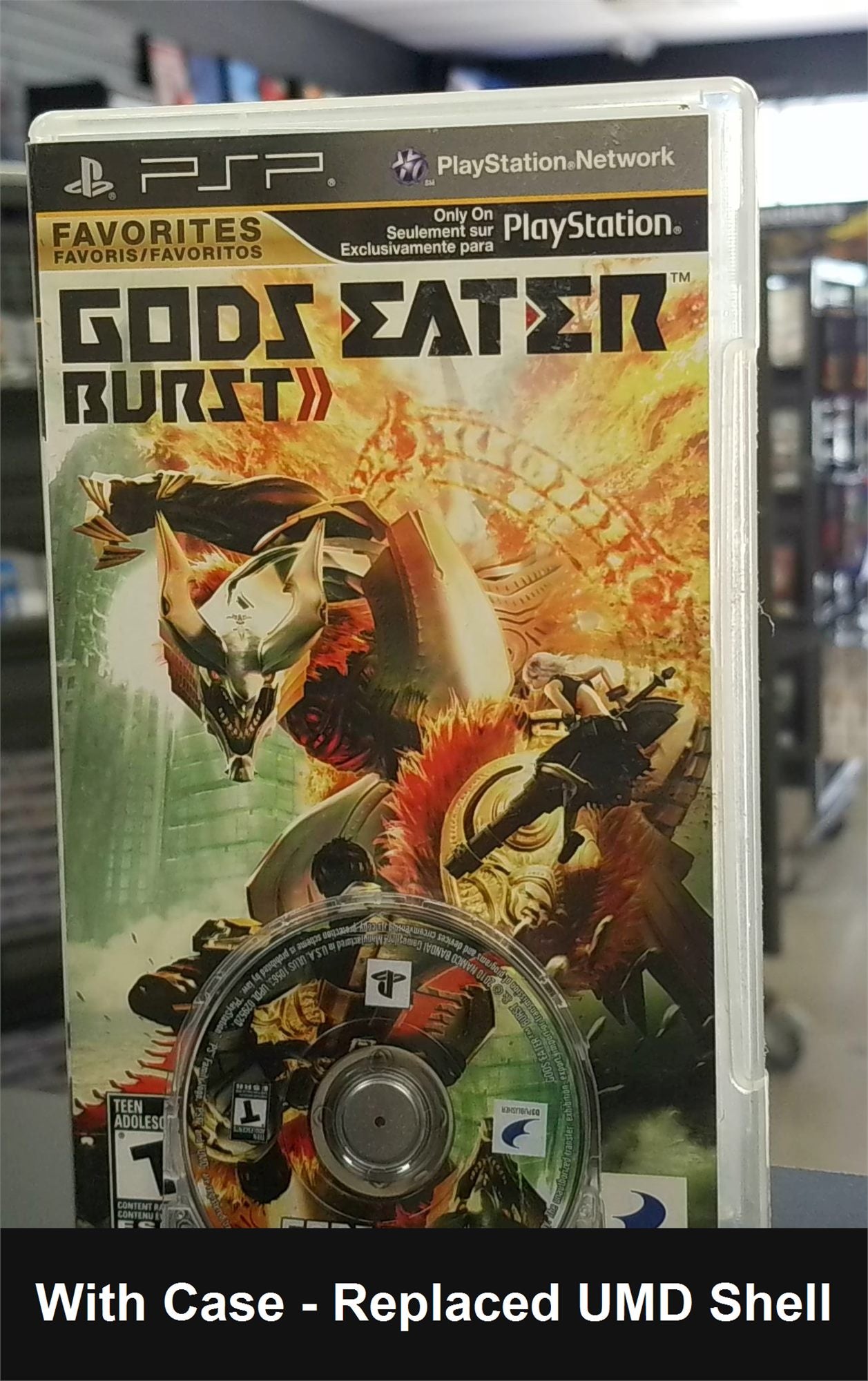 Gods Eater Burst - PSP