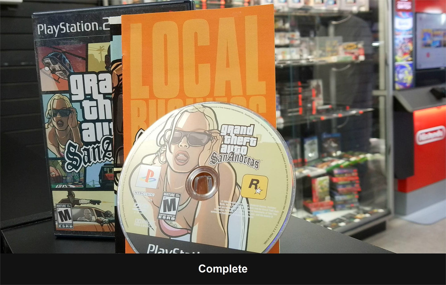 Grand Theft Auto San Andreas - Playstation 2