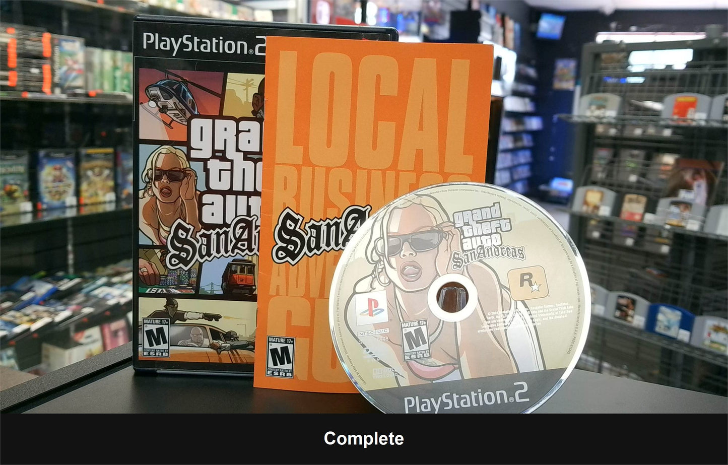 Grand Theft Auto San Andreas - Playstation 2