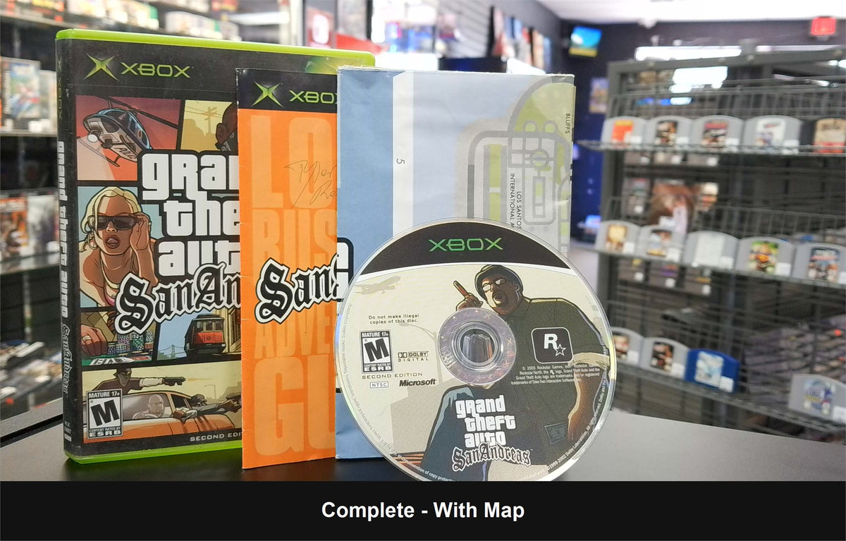 Grand Theft Auto San Andreas - Xbox