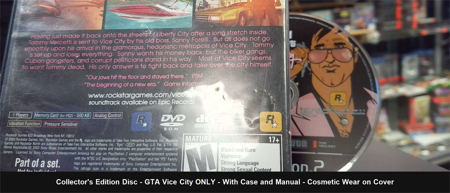 Grand Theft Auto Vice City - Playstation 2