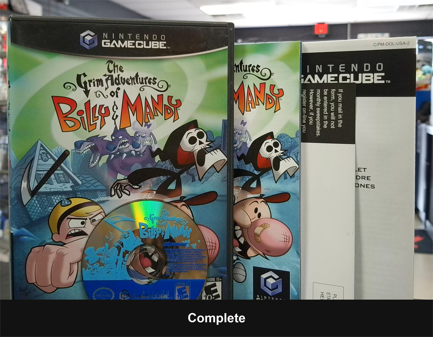 Grim Adventures of Billy & Mandy - GameCube
