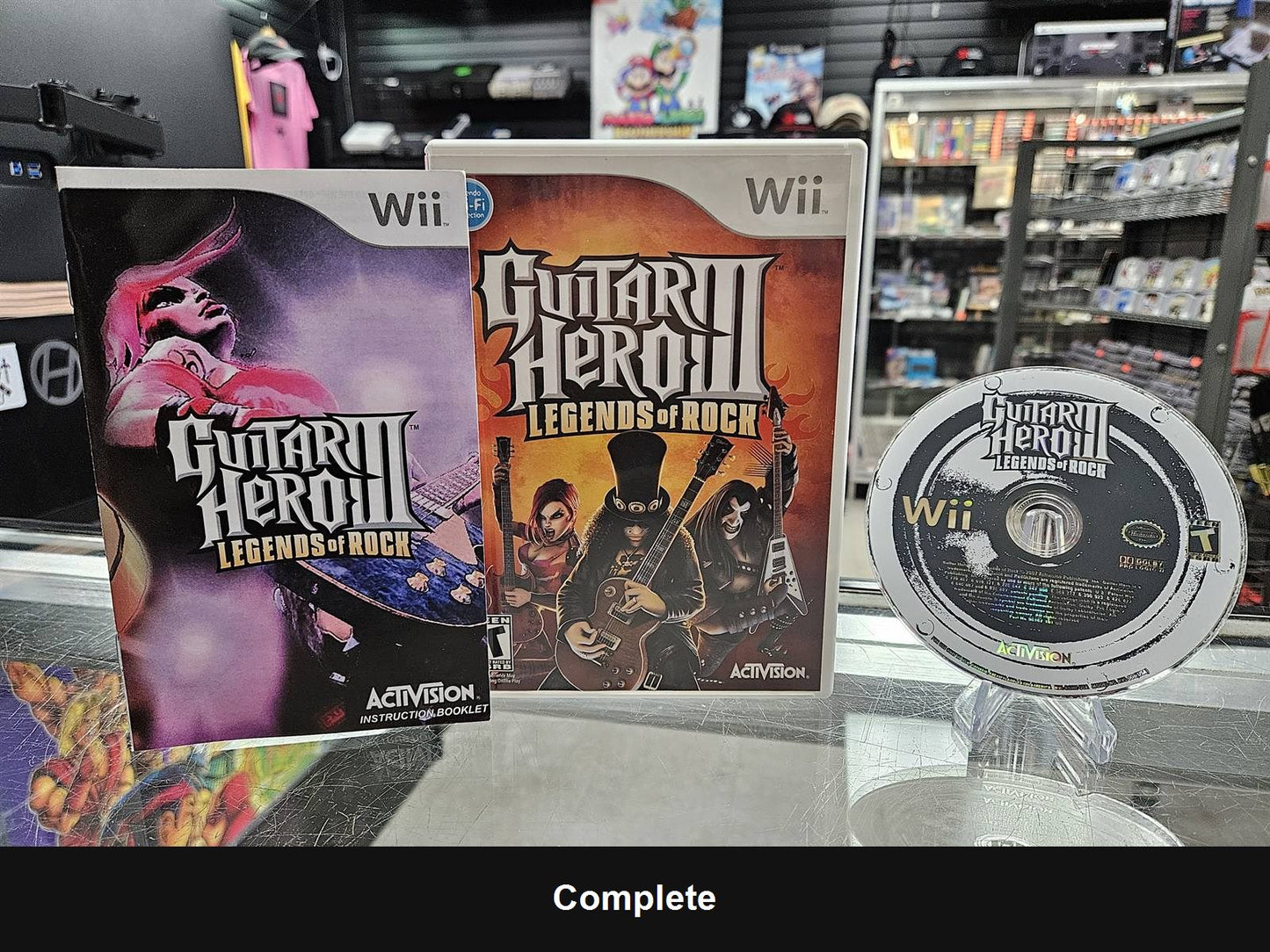 Guitar Hero III Legends of Rock - Wii