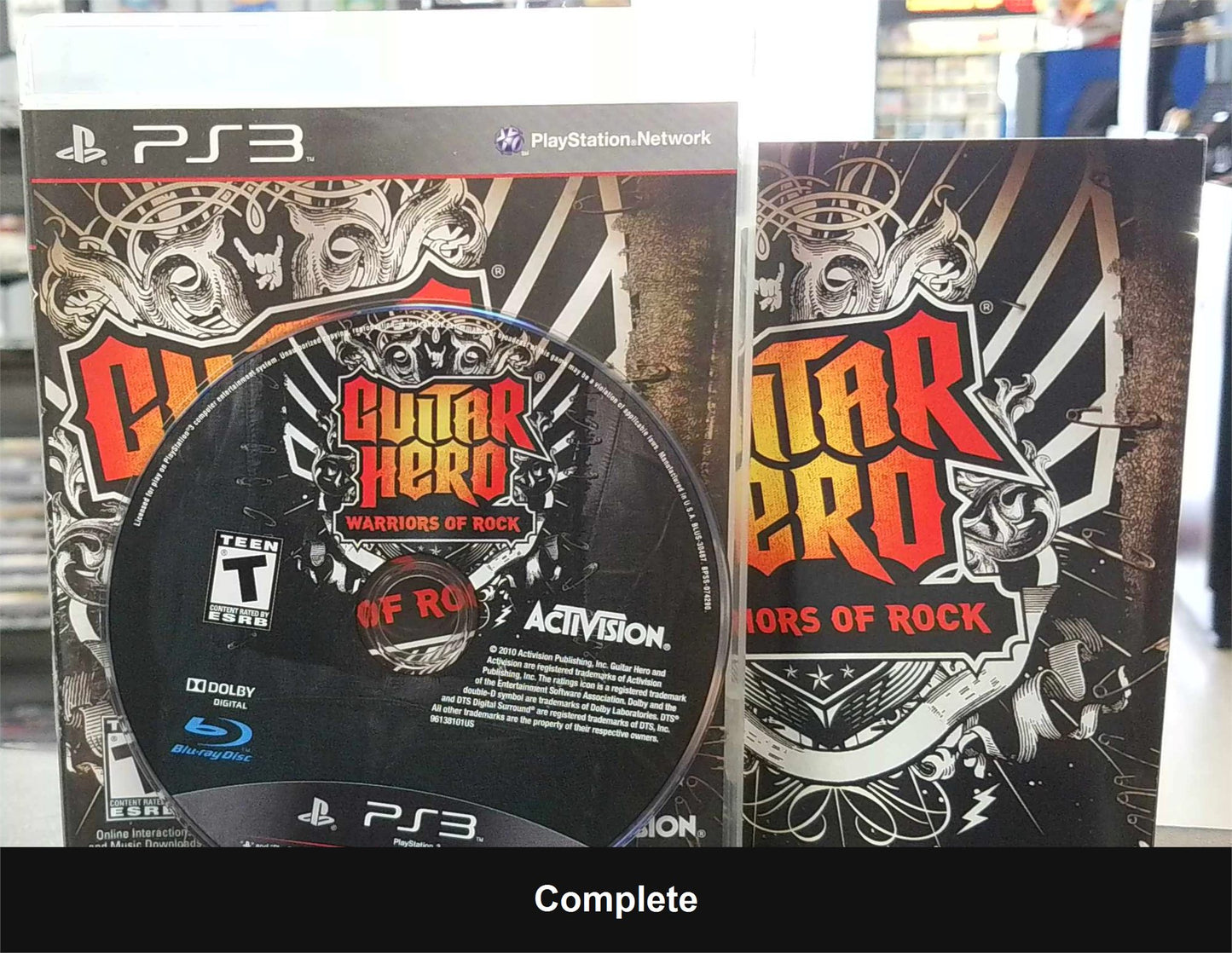 Guitar Hero: Warriors of Rock - PlayStation 3