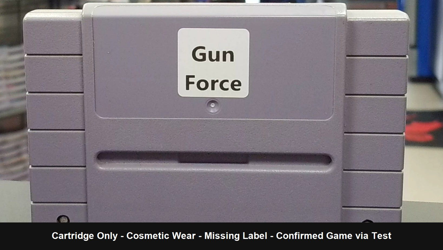 Gunforce - SNES