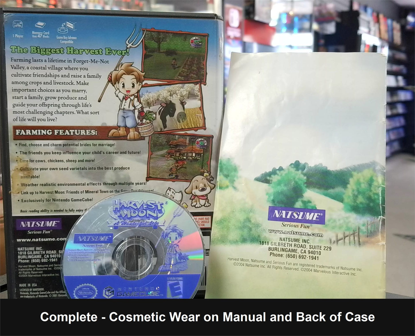 Harvest Moon A Wonderful Life [Player's Choice] - GameCube