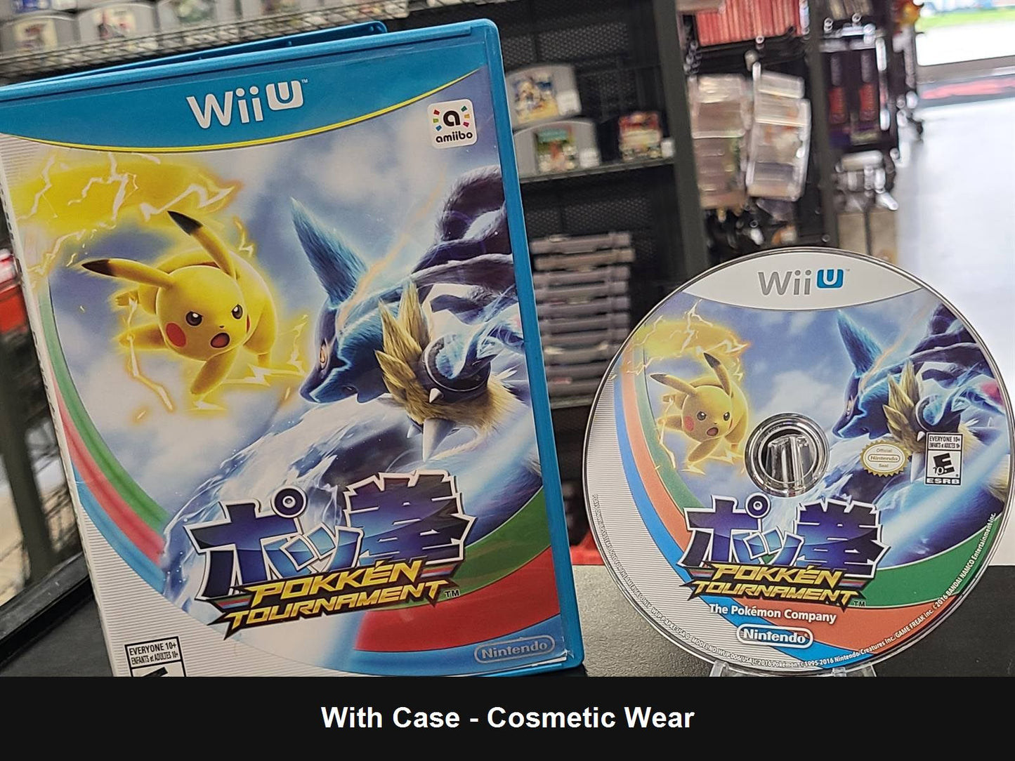 Hori Pokken Tournament Pro Pad [Pikachu] (Wii U) - Nintendo Accessories