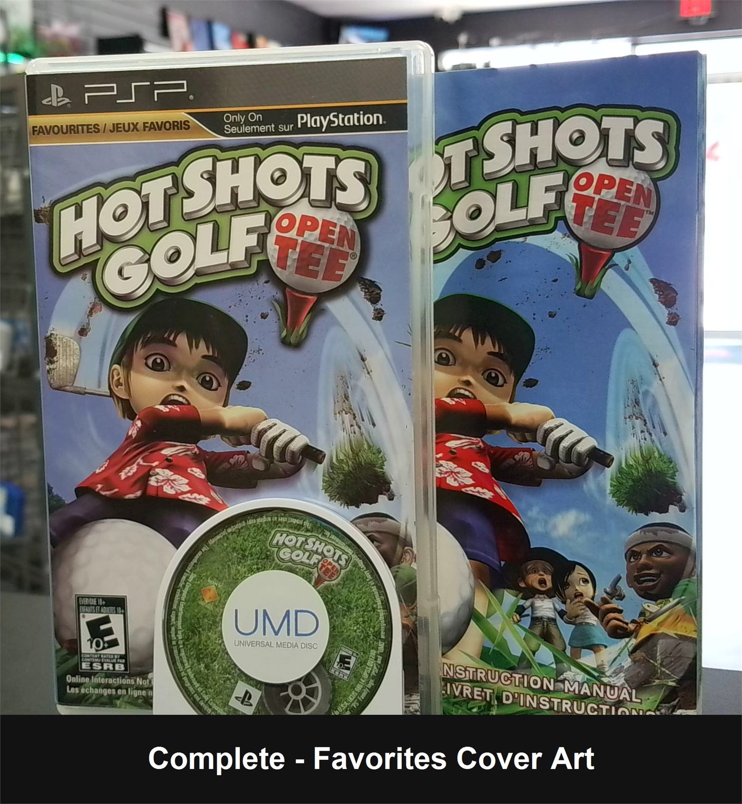 Hot Shots Golf Open Tee - PSP