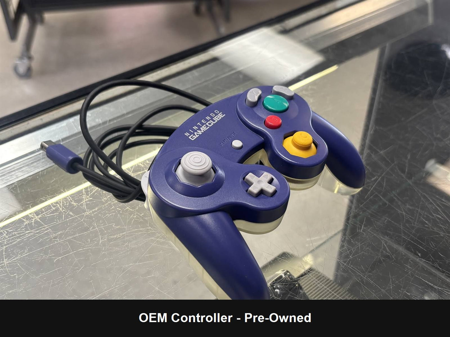 Indigo & Clear Controller - Nintendo Accessories