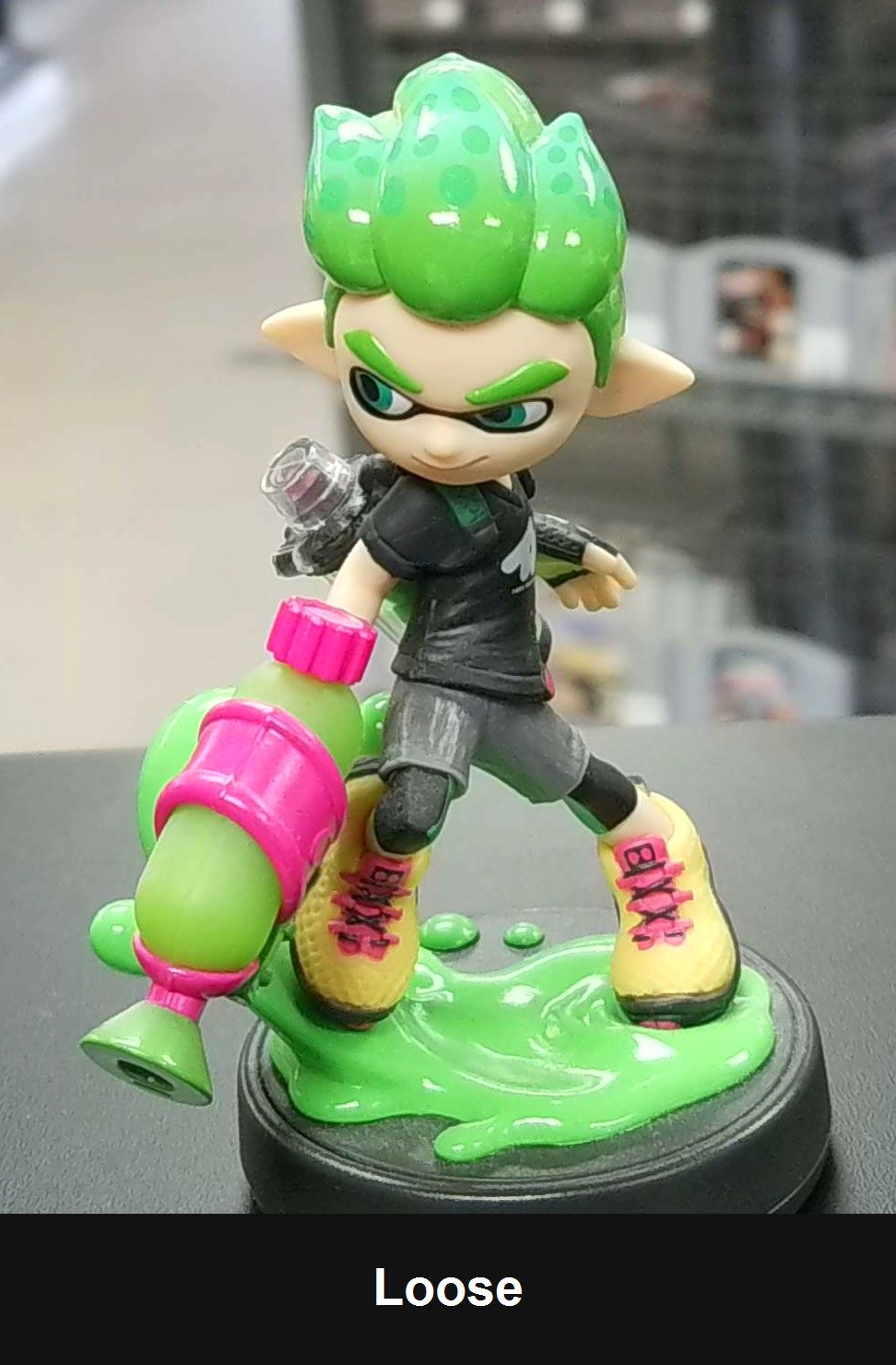 Inkling Boy [Neon Green] - Amiibo