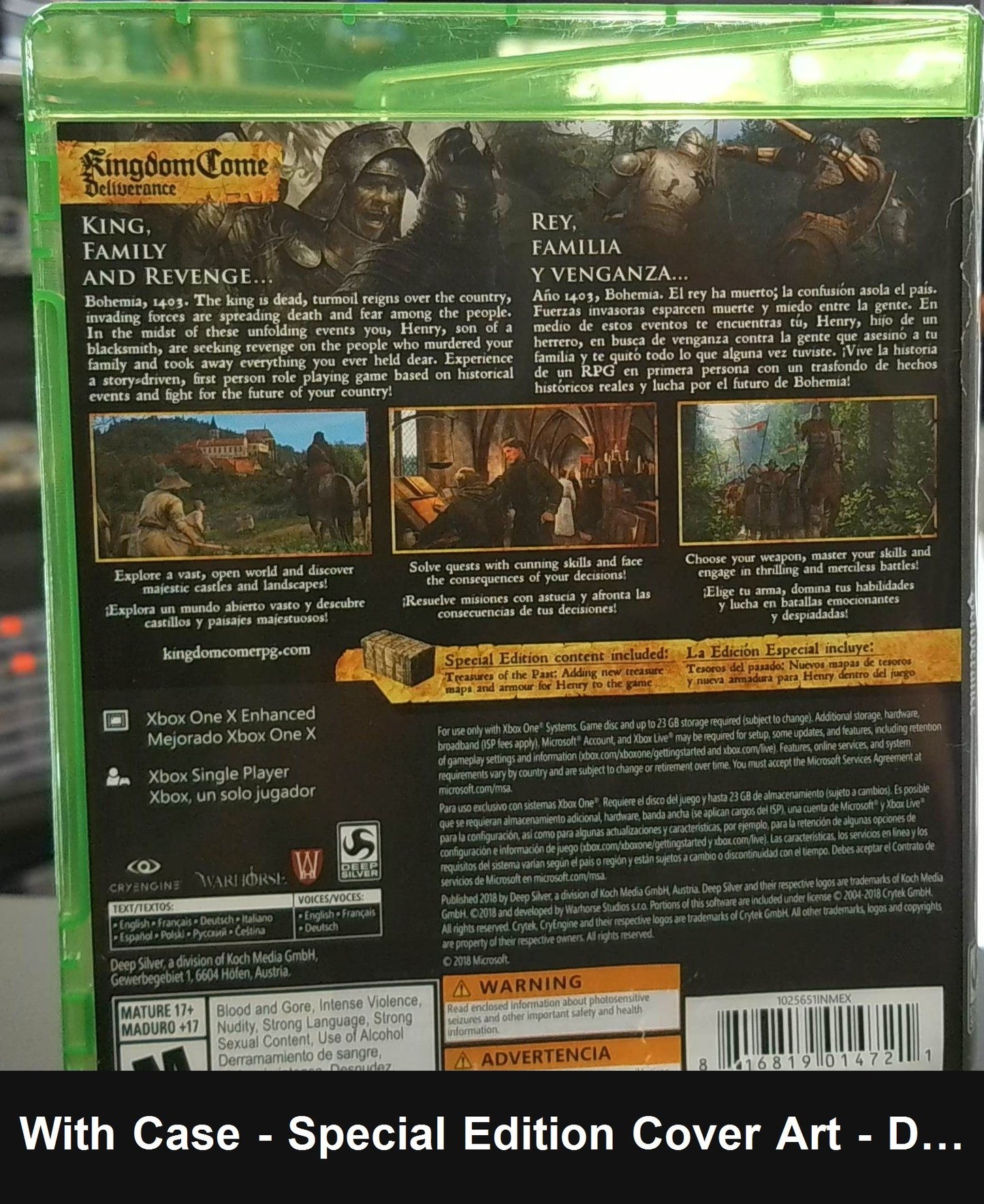 Kingdom Come Deliverance [Special Edition] - Xbox One