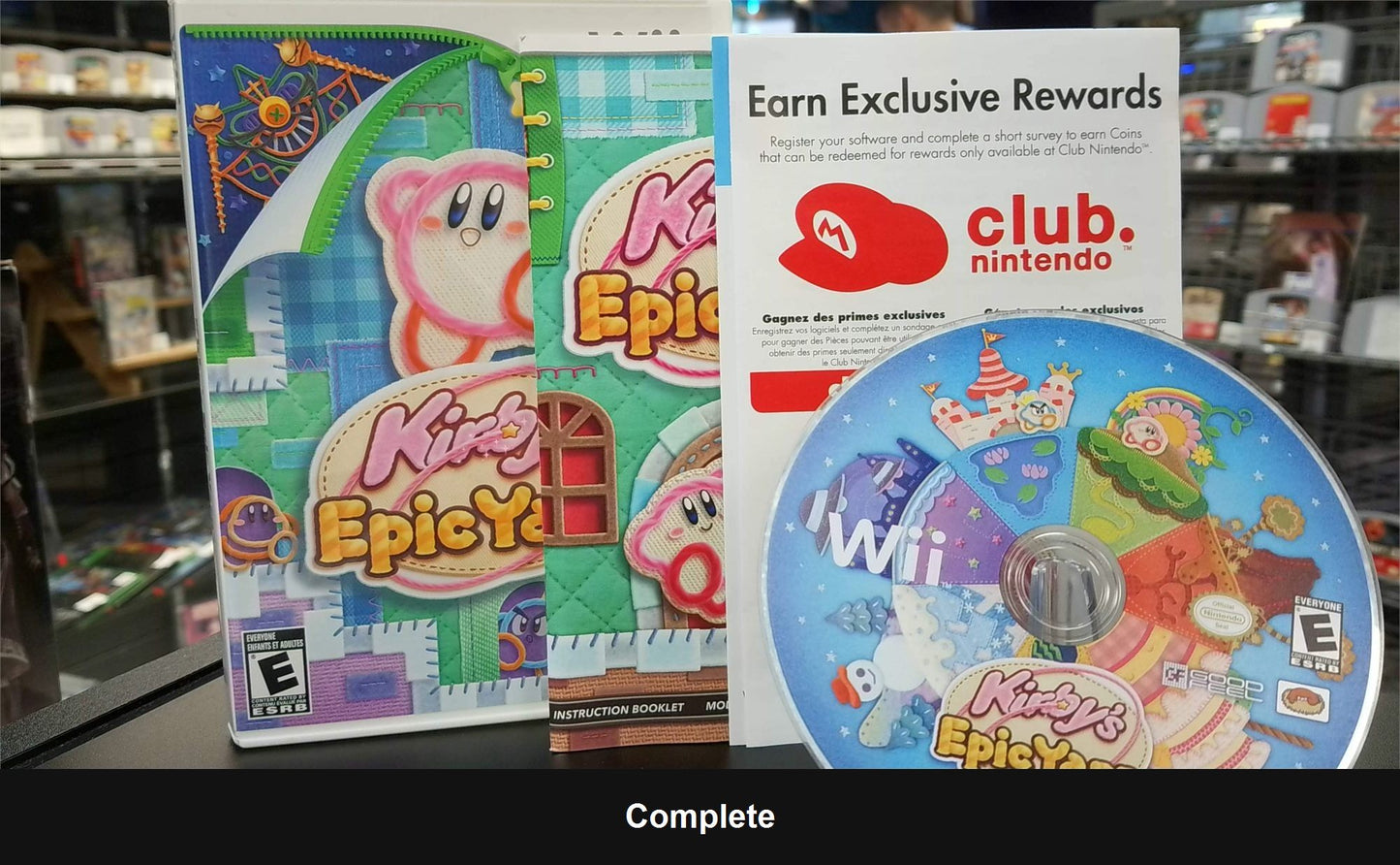 Kirby's Epic Yarn - Wii