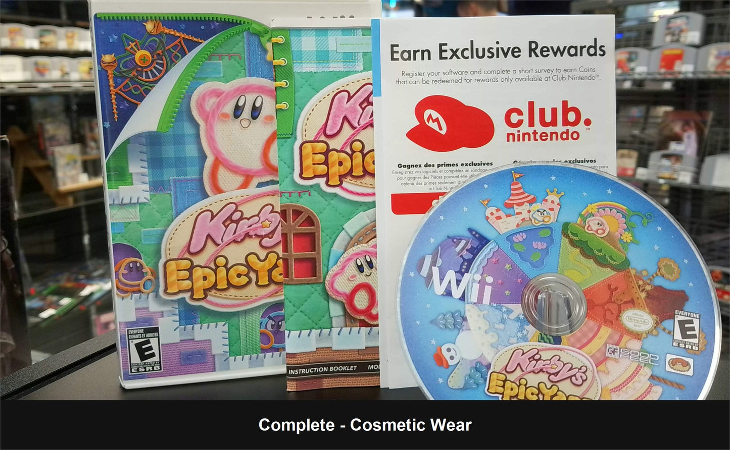 Kirby's Epic Yarn - Wii
