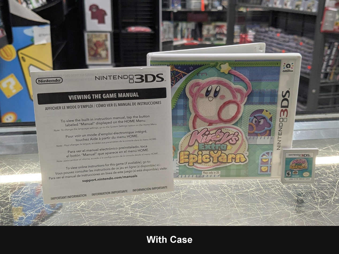 Kirby's Extra Epic Yarn - Nintendo 3DS