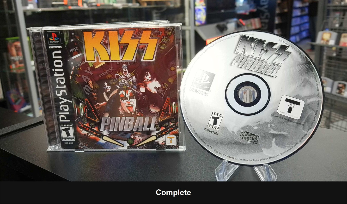 Kiss Pinball - Playstation