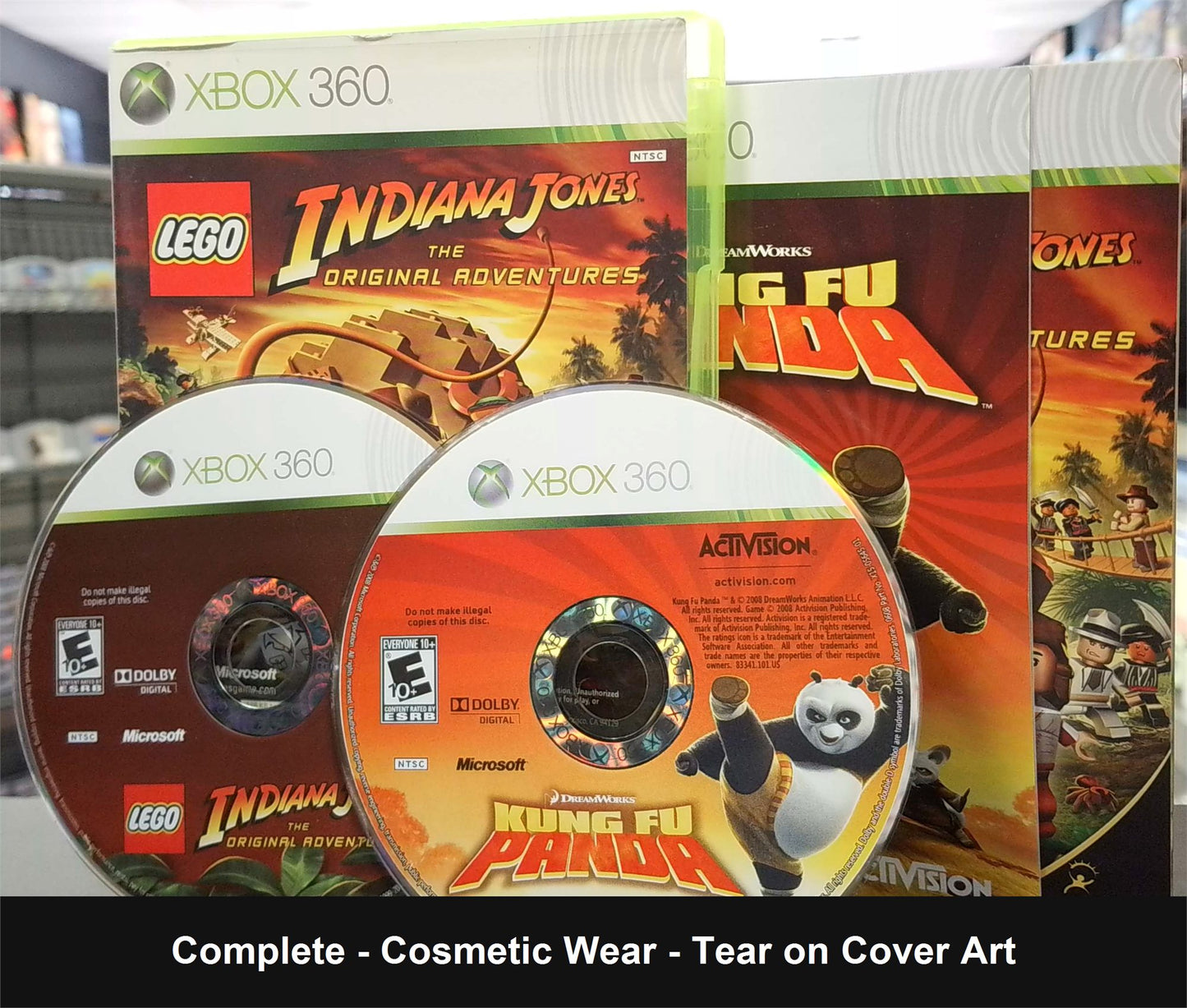 LEGO Indiana Jones and Kung Fu Panda Combo - Xbox 360