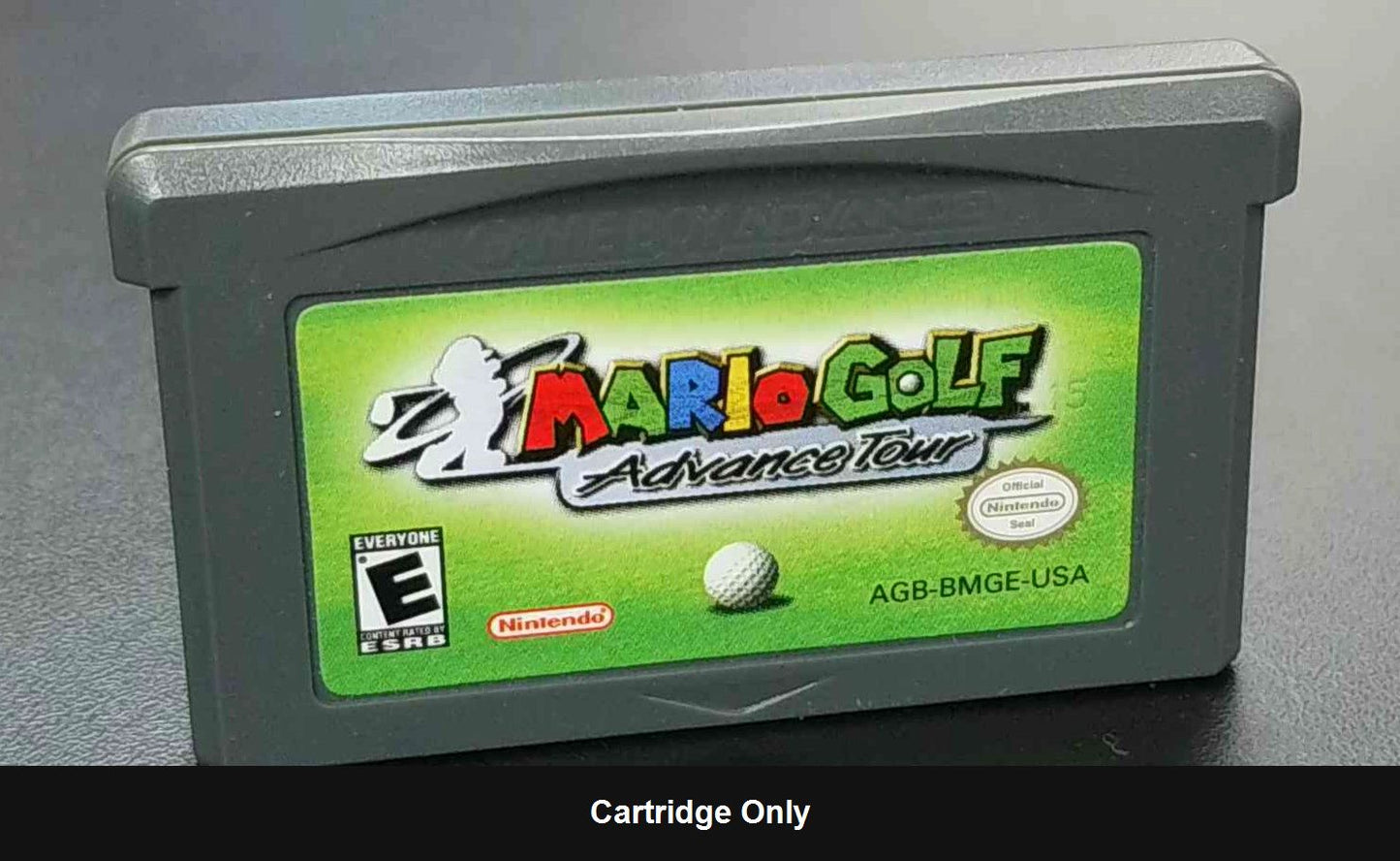 Mario Golf Advance Tour - Game Boy Advance