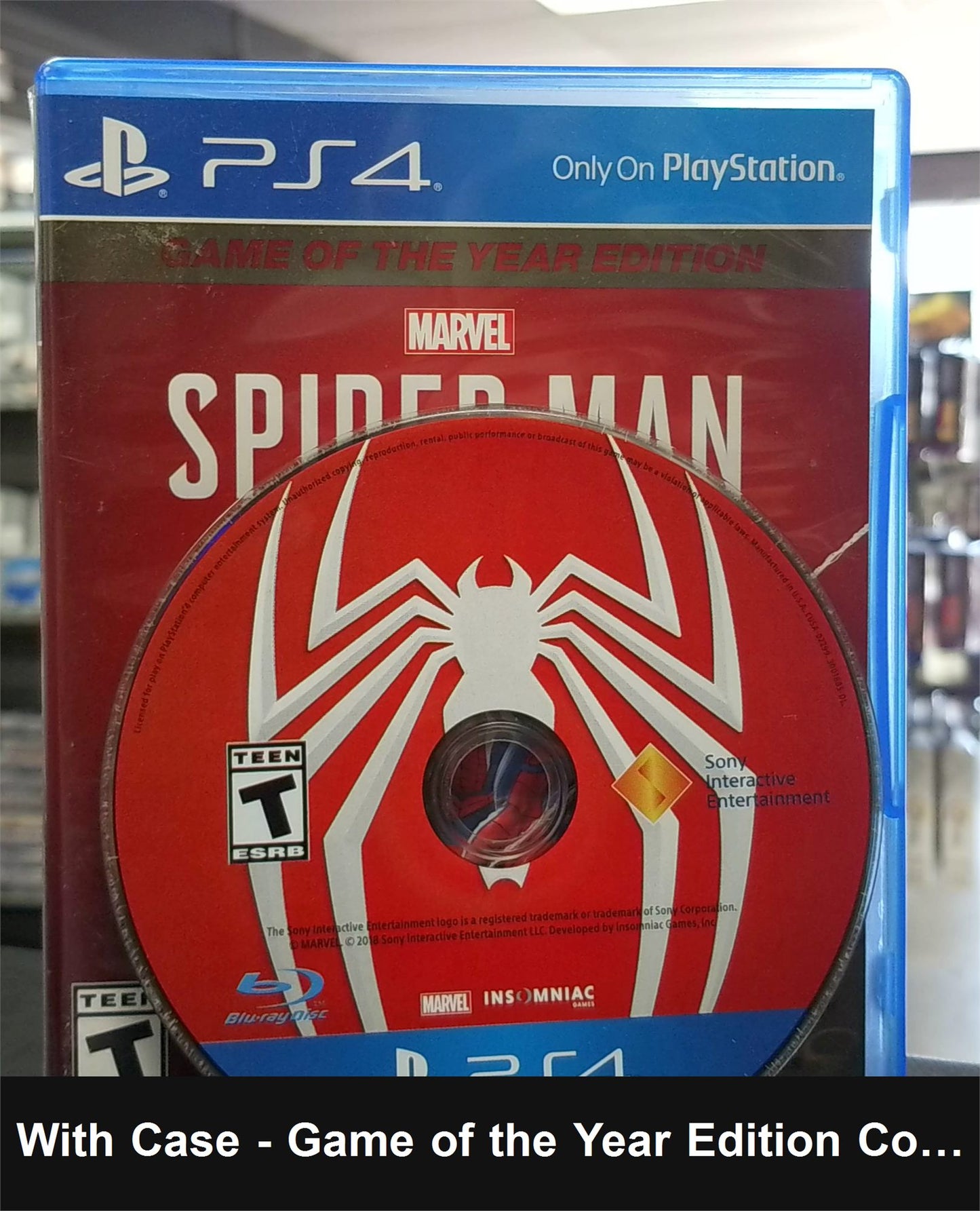 Marvel Spiderman [Game of the Year] - PlayStation 4