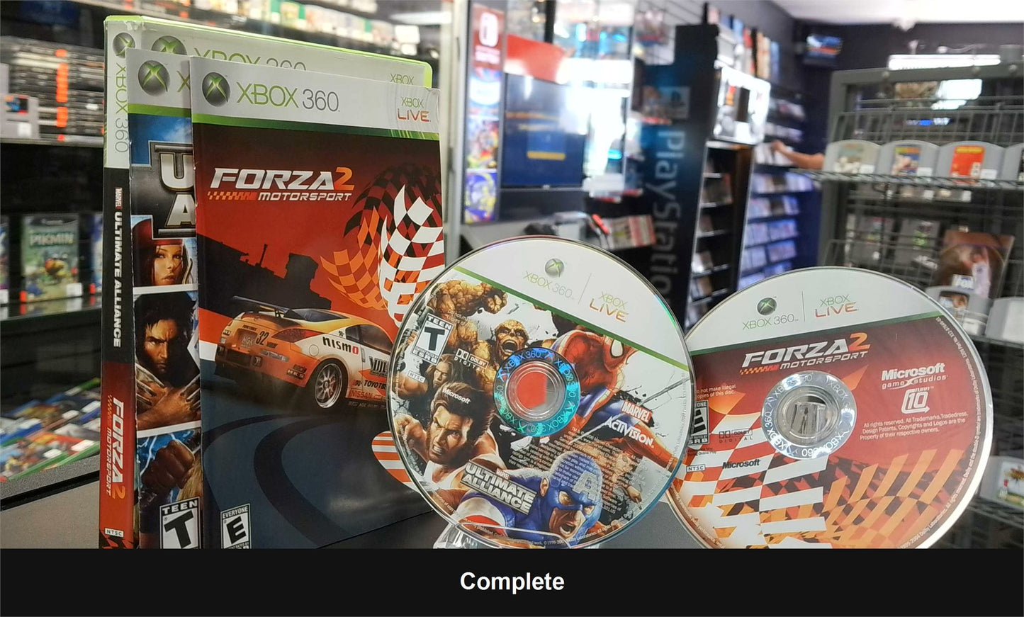 Marvel Ultimate Alliance & Forza 2 - Xbox 360