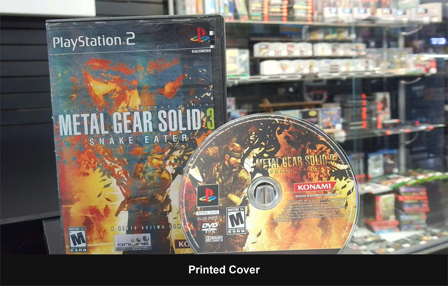 Metal Gear Solid 3 Snake Eater - PlayStation 2