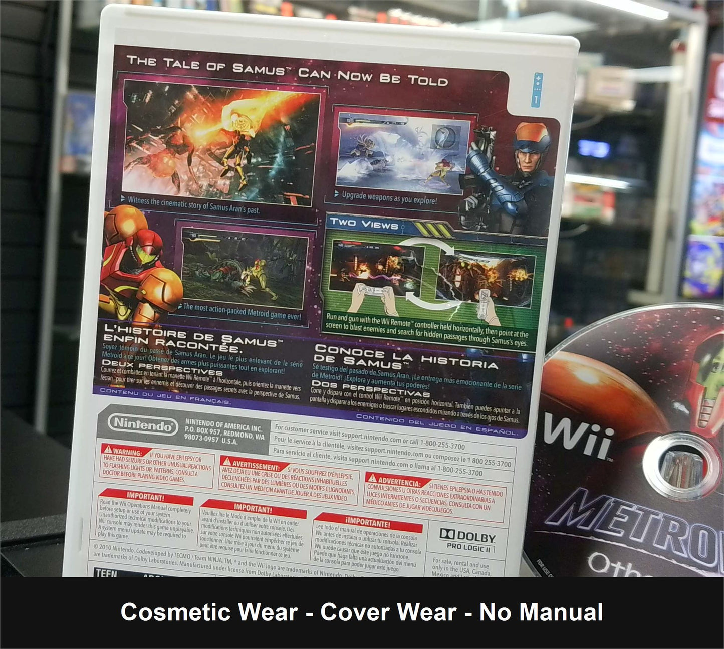 Metroid: Other M - Wii