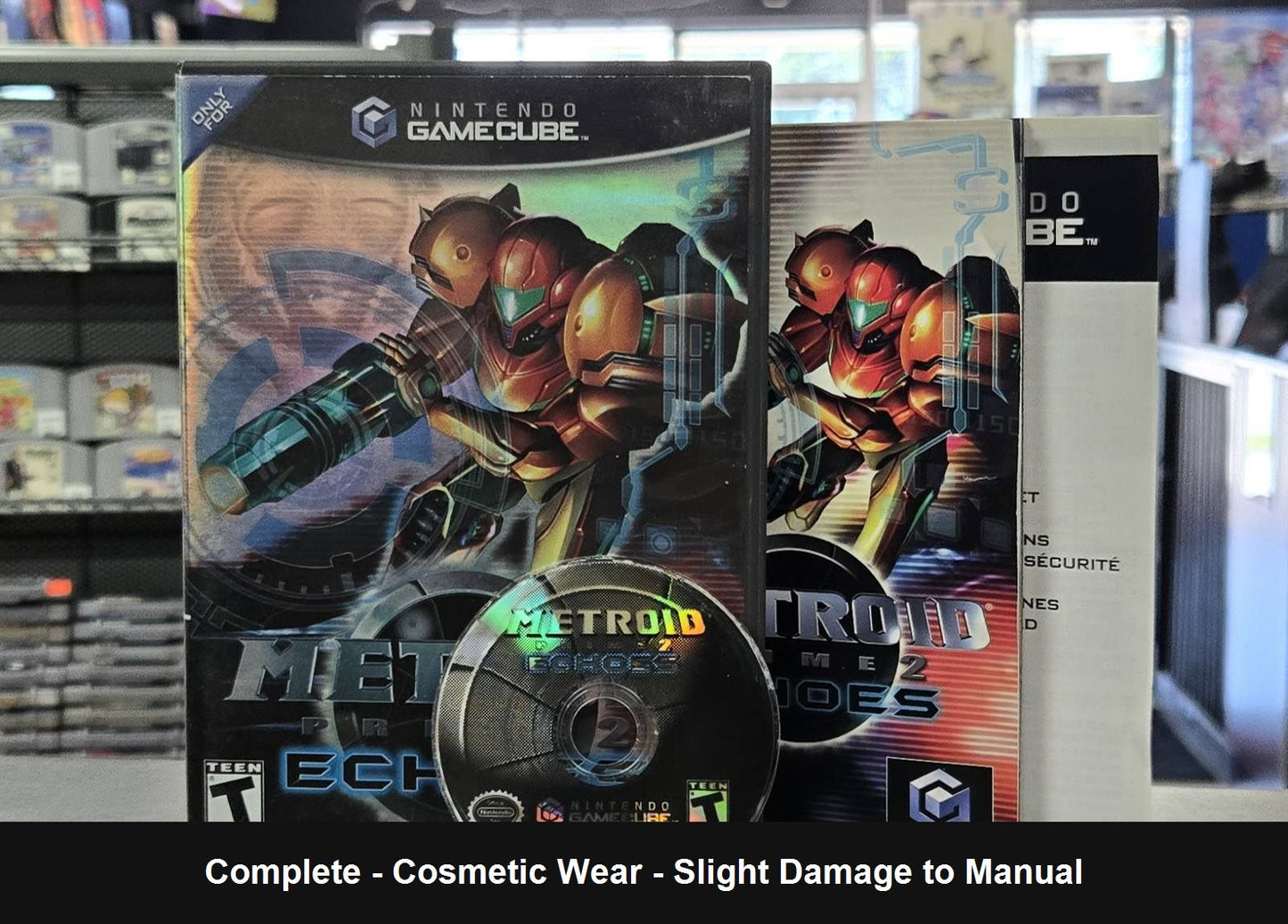 Metroid Prime 2 Echoes - Gamecube