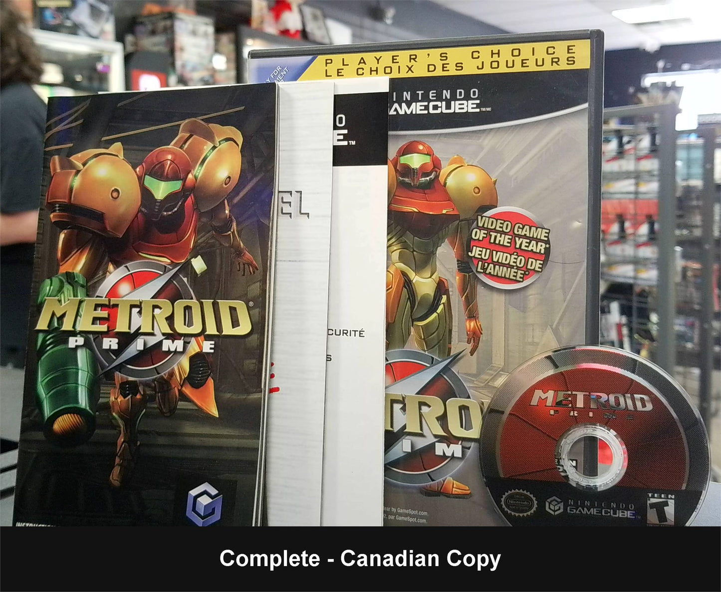 Metroid Prime [Player's Choice] - GameCube