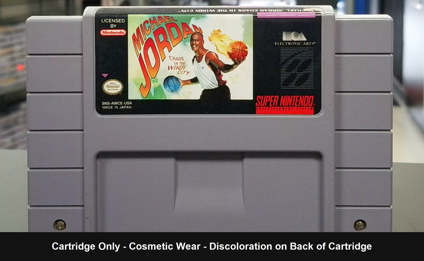 Michael Jordan Chaos in the Windy City - SNES
