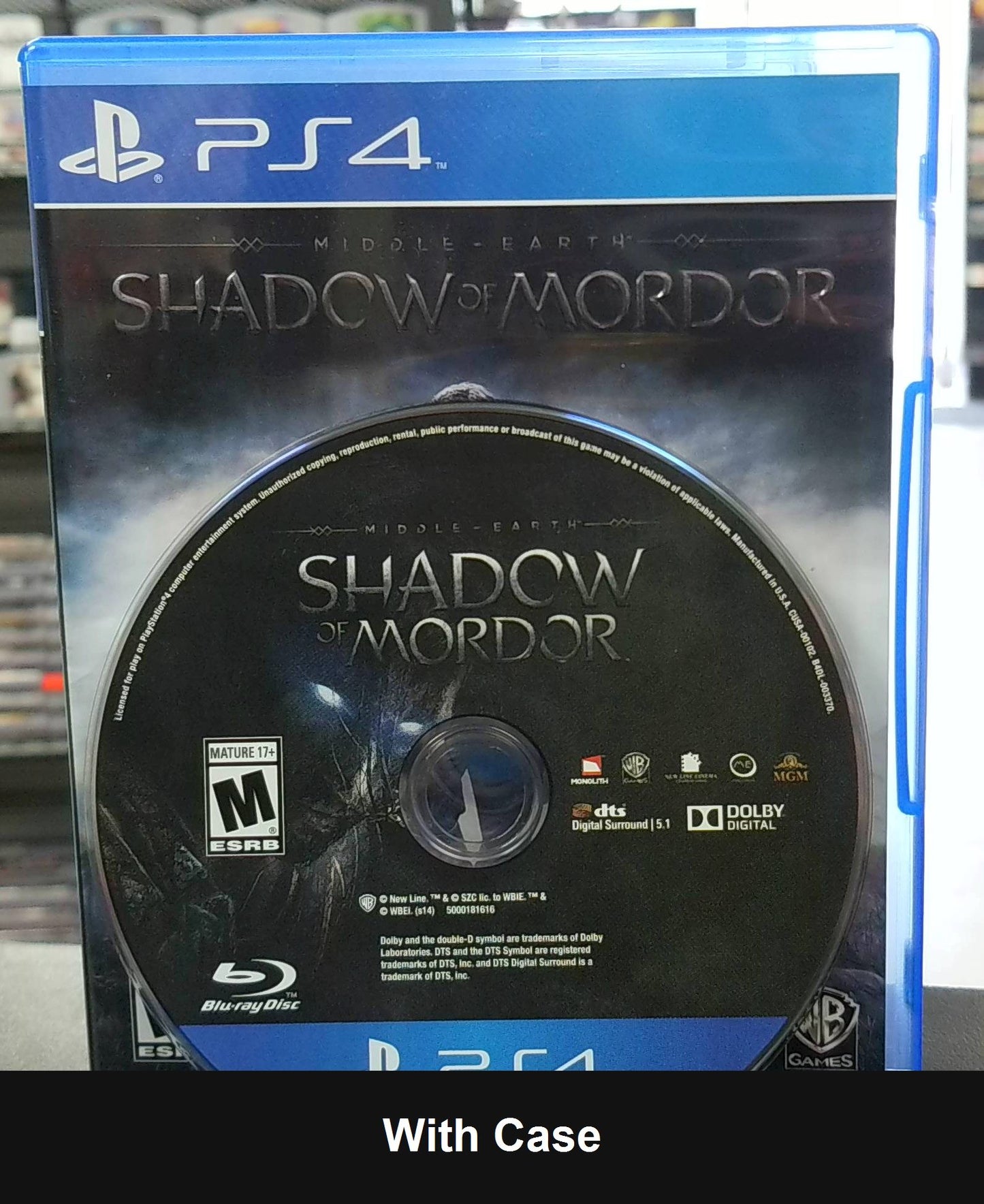 Middle-Earth Shadow Of Mordor - PlayStation 4