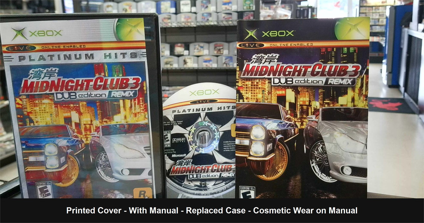 Midnight Club 3 Dub Edition Remix [Platinum Hits] - Xbox