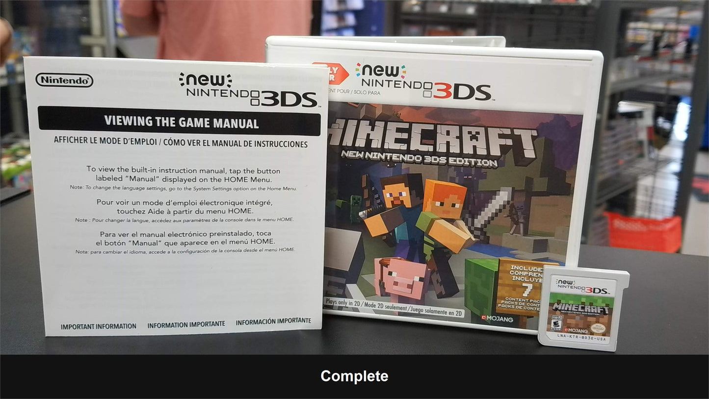 Minecraft New Nintendo 3DS Edition
