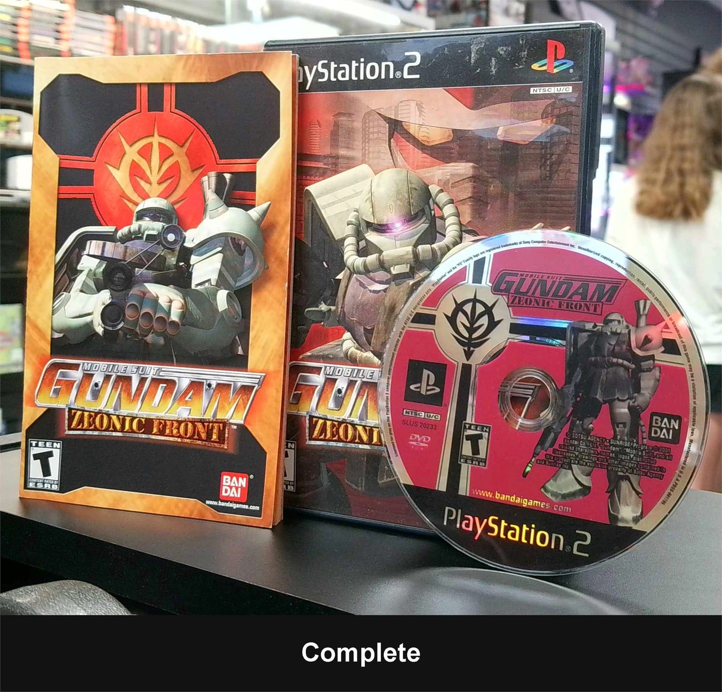 Mobile Suit Gundam Zeonic Front - PlayStation 2