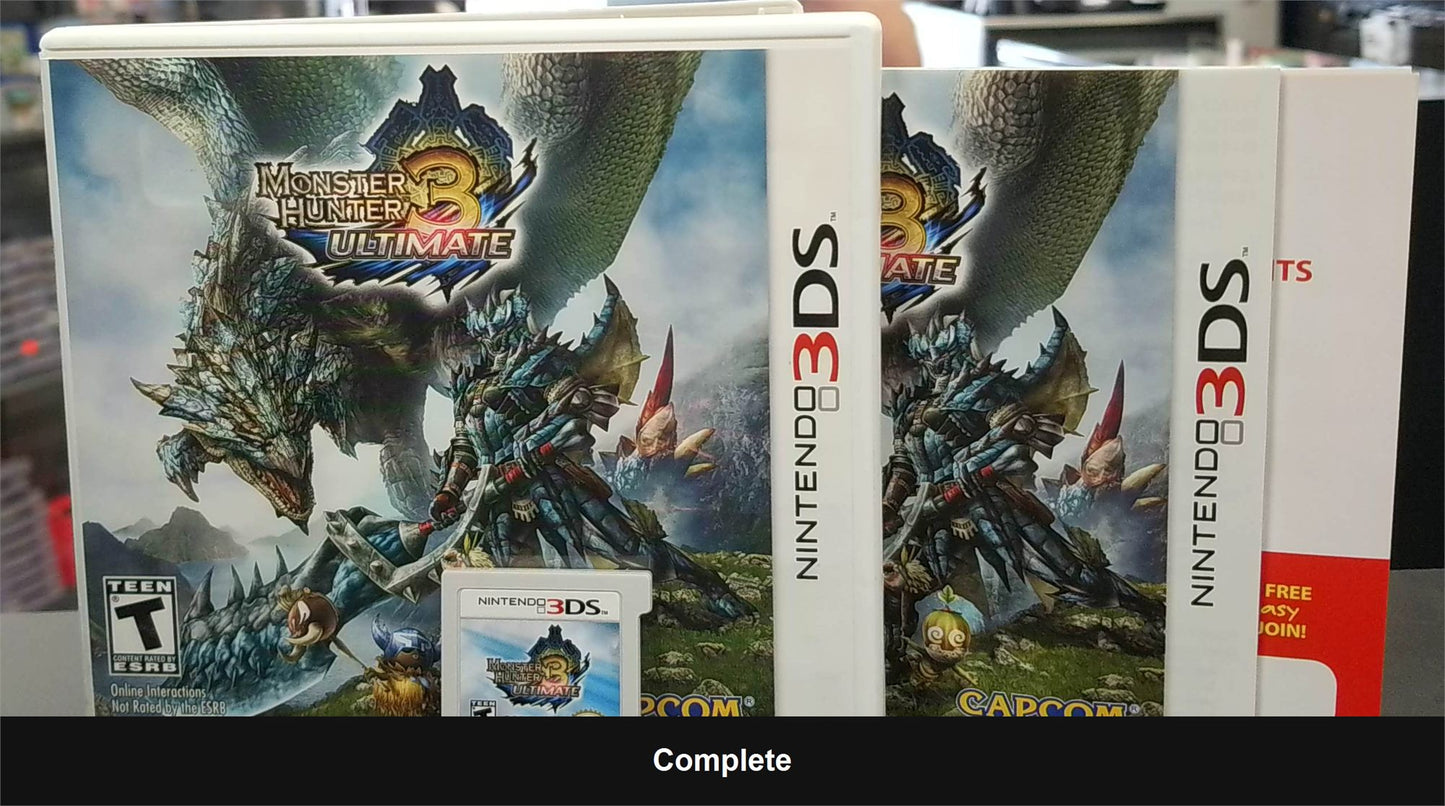 Monster Hunter 3 Ultimate - Nintendo 3DS