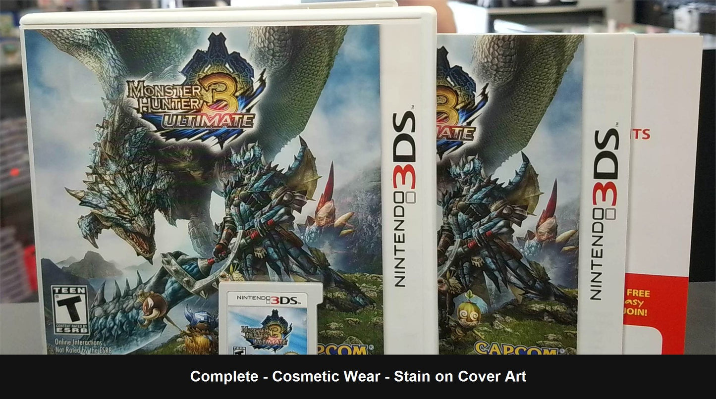 Monster Hunter 3 Ultimate - Nintendo 3DS