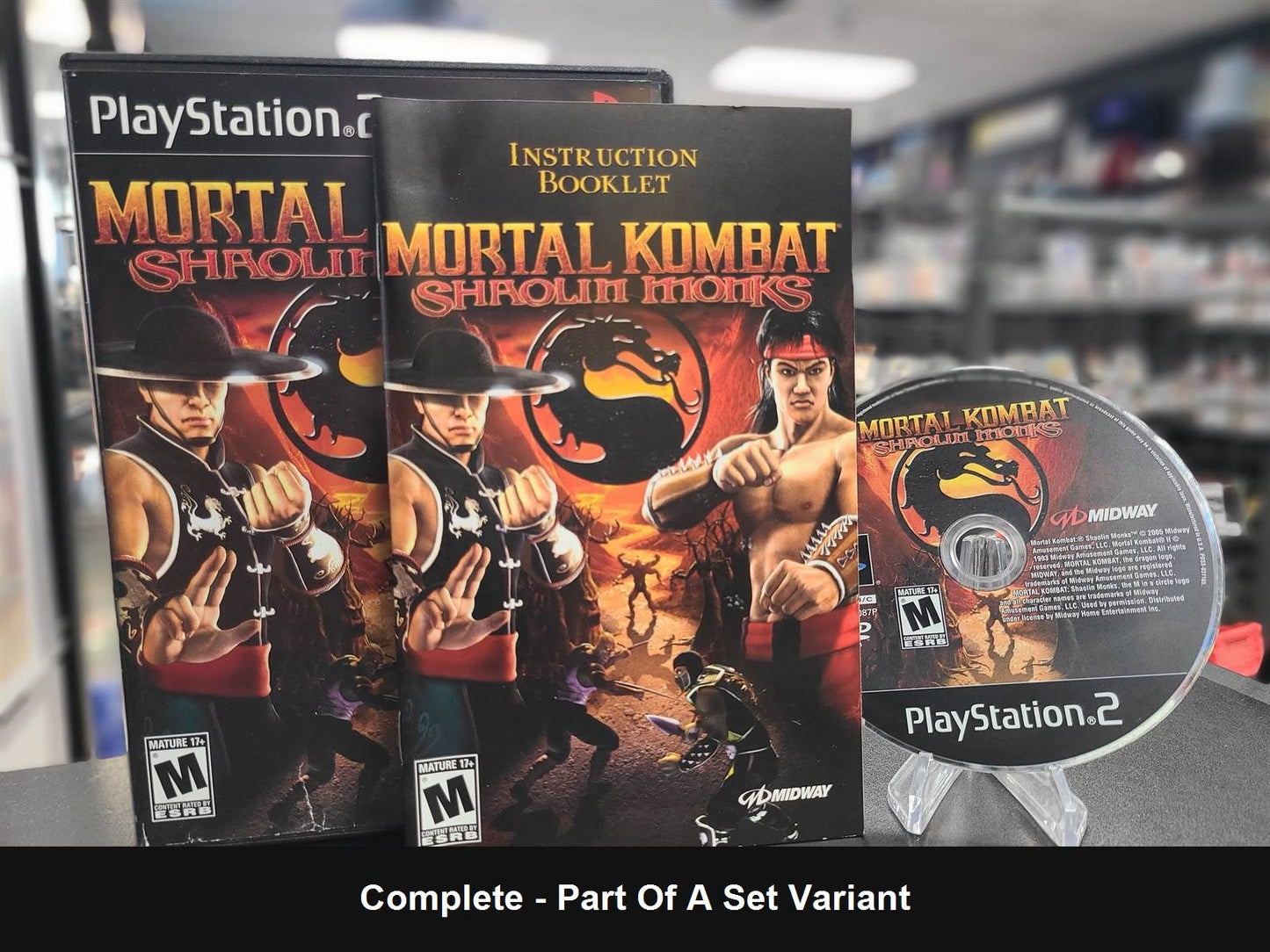 Mortal Kombat Shaolin Monks - PlayStation 2