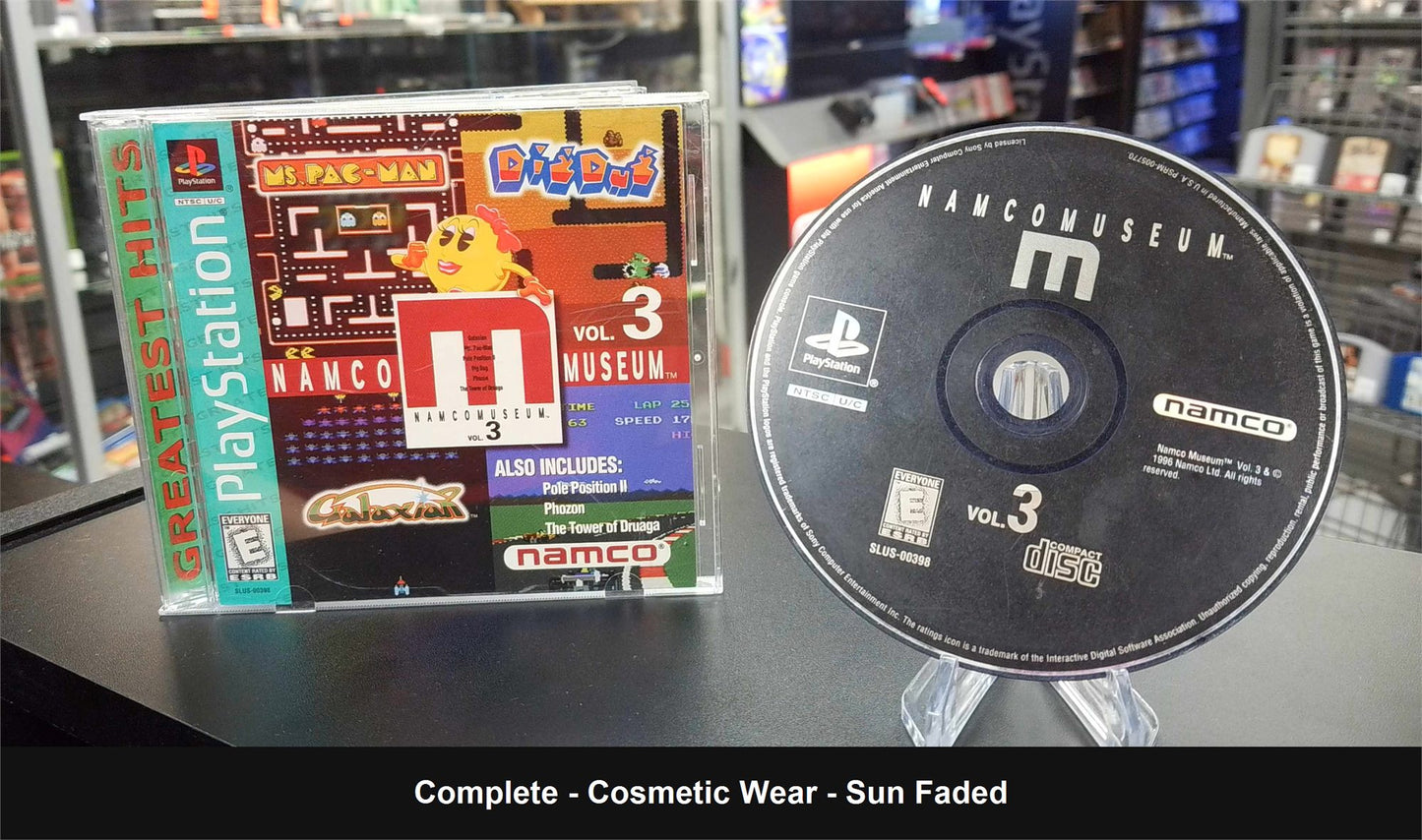 Namco Museum Volume 3 [Greatest Hits] - PlayStation