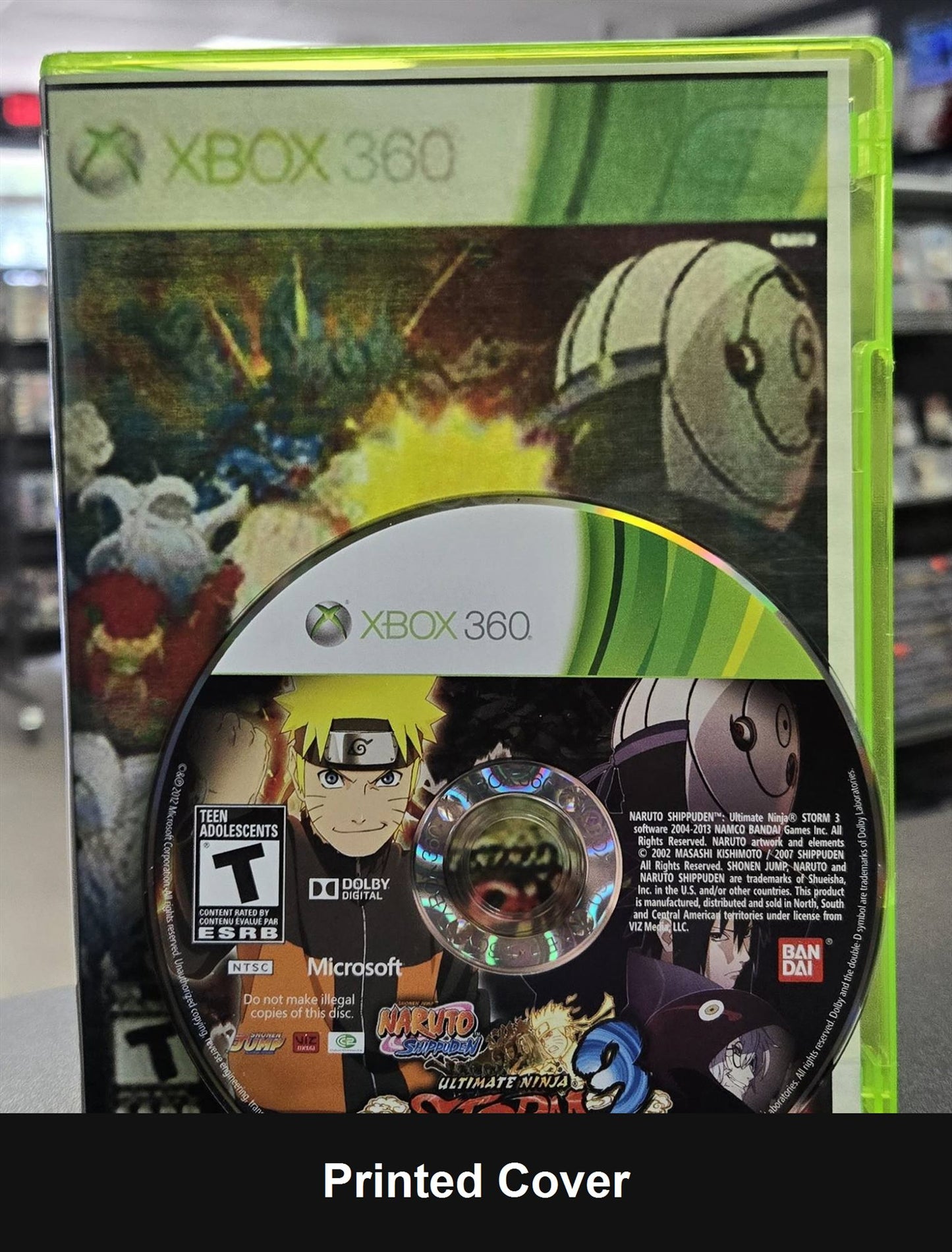 Naruto Shippuden Ultimate Ninja Storm 3 - Xbox 360