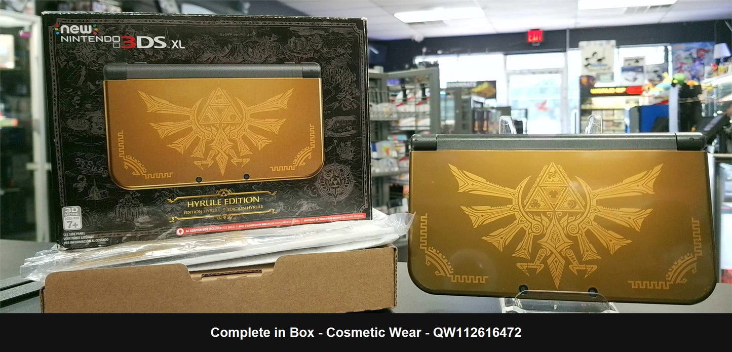 New Nintendo 3DS XL Hyrule Edition - Console