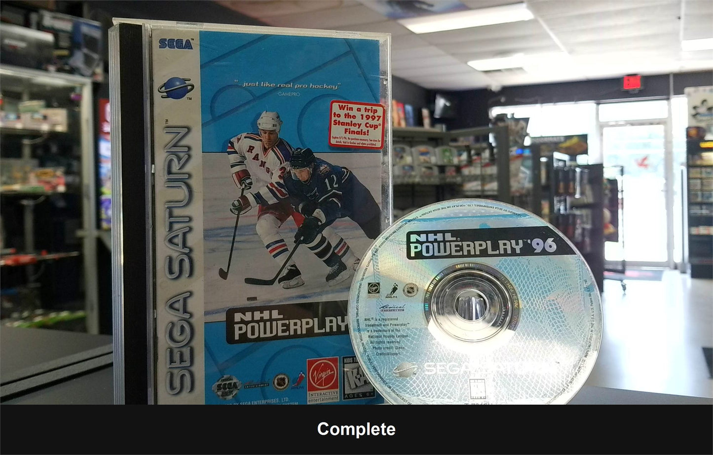 NHL Powerplay 96 - Sega Saturn